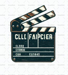 Klappern von Filmklappen im Vintage